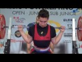 Junior Men, 83 & 93 kg - European Classic Powerlifting Championships 2017