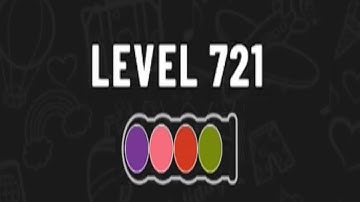 Ball Sort Puzzle Level 721