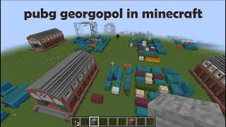 Minecraft Georgopol: PUBG's Most Iconic Map screenshot 4