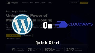 Quick Start a Wordpress Website with Cloudways (2023)