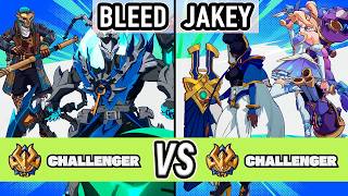 2XKO ▰ Bleed (Thresh / Ekko) vs JakeyTheSnakey (Senna / Jinx) ▰ High Level Gameplay