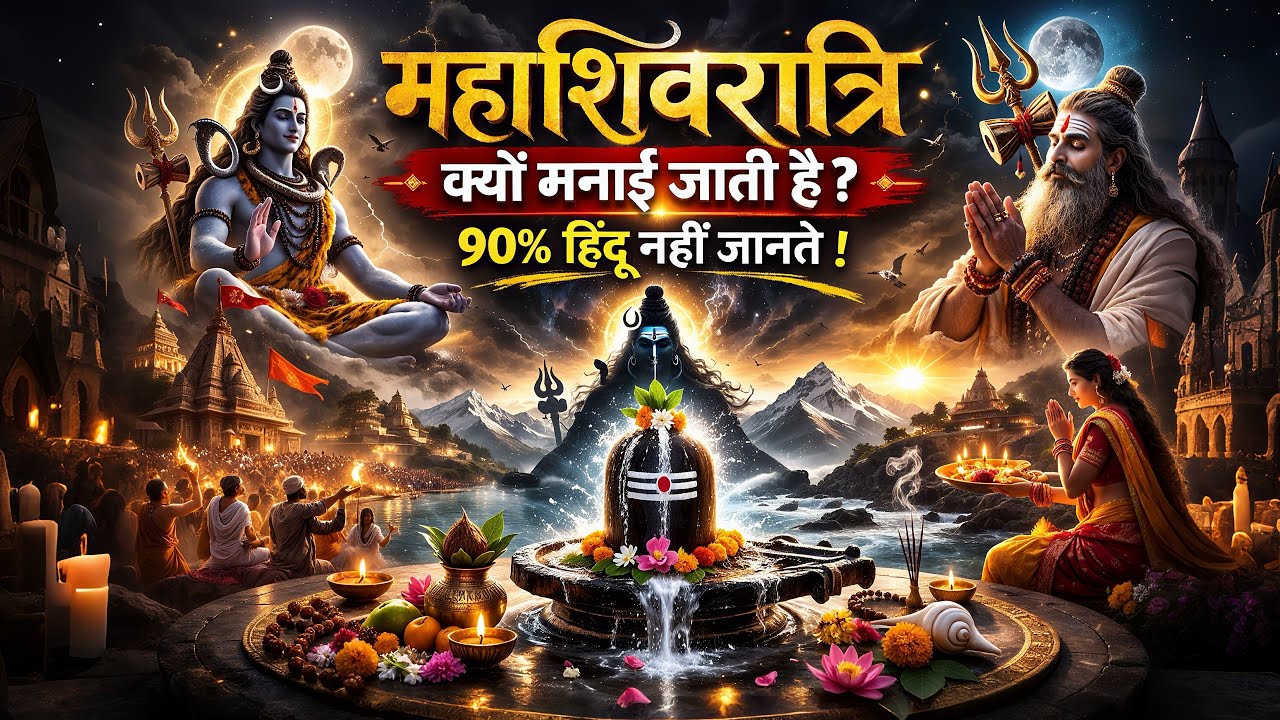 महाशिवरात्री का असली रहस्य | 90% लोग सच नहीं जानते! 🔱 #aidocumentary #mahashivratri #mahadev 