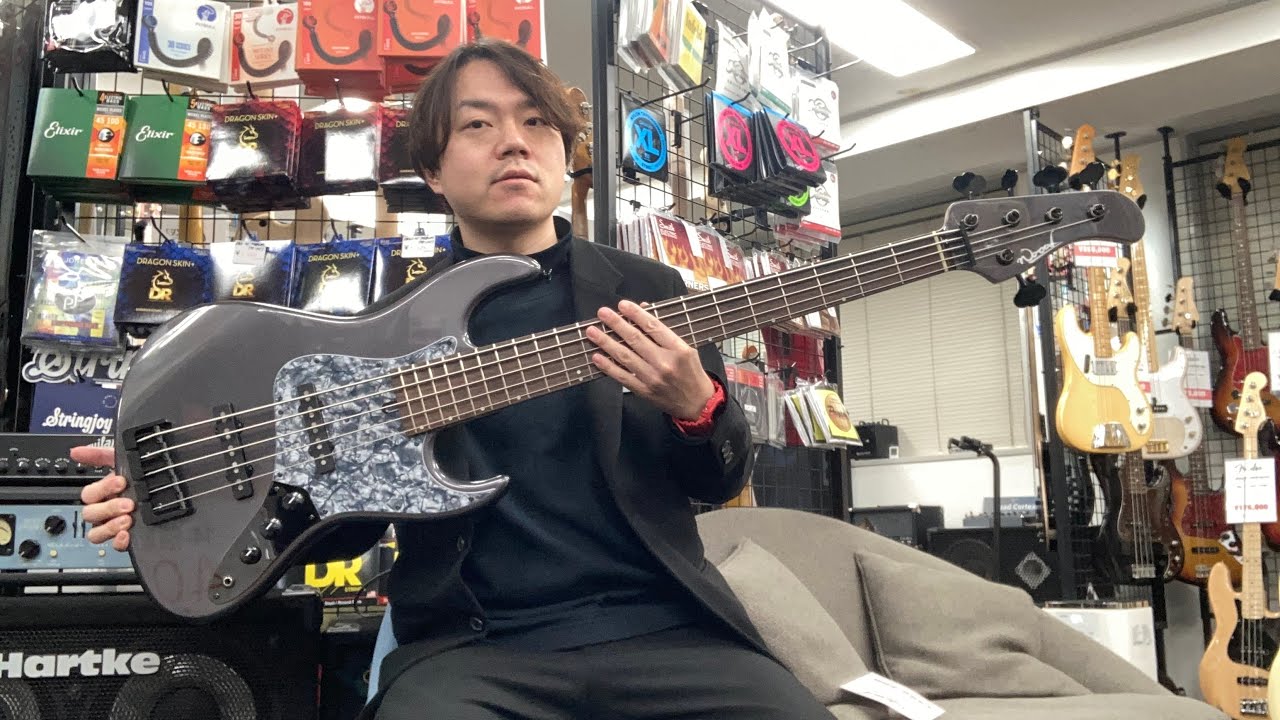 new】Wood Custom Guitars / Vibe Standard-5 Gun metallic 4.505kg
