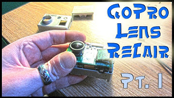 GoPro Lens Repair : Part 1 : Taking it Apart & Lens Replacement.