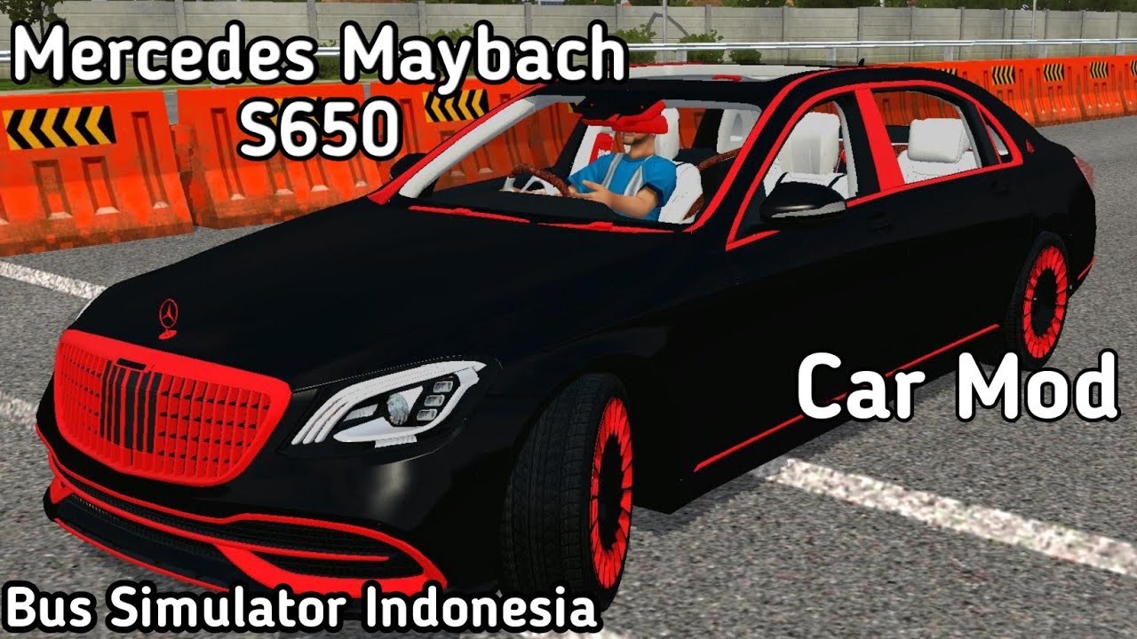 How To Install Mercedes Maybach S650 Car Mod In Bussid | Bus Simulator  Indonesia Car Mod - Youtube