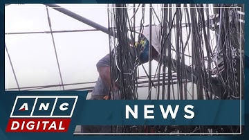 Meralco, MMDA begin clearing dangling wires in Intramuros | ANC