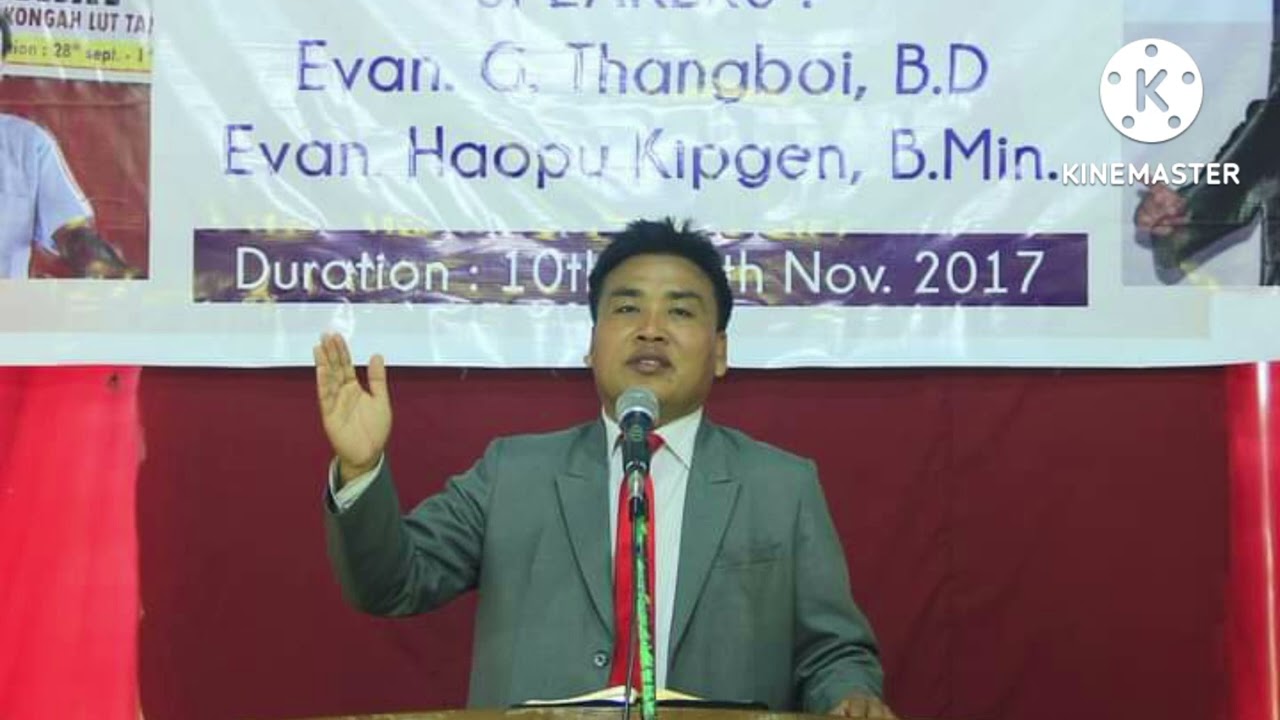 Lhepna : Rev G Thangboi