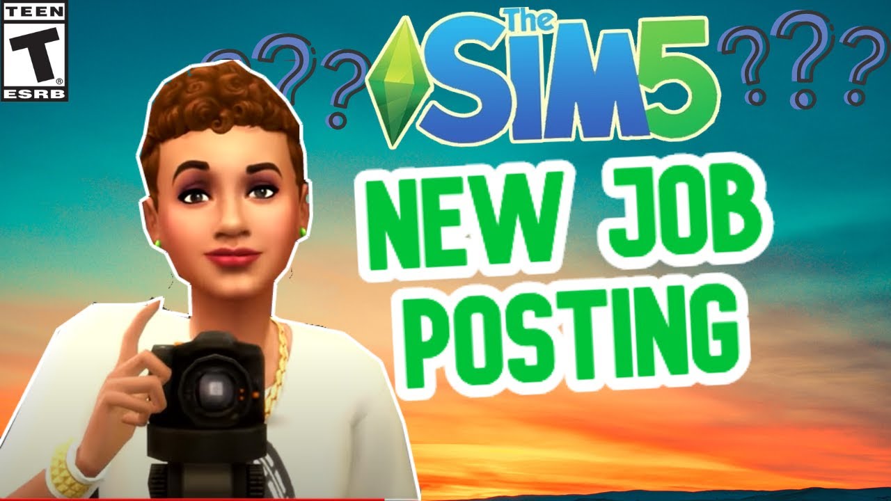 the sims 5 ข่าว  New Update  JOB POSTINGS \u0026 HINTS: SIMS 5?  NEWS \u0026 INFO 2020