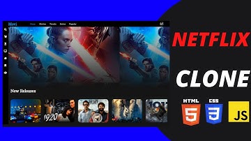 Build A Responsive Movie Website From Scratch Using HTML CSS & JAVASCRIPT ( Build A Netflix )
