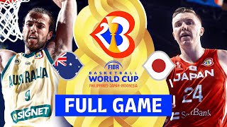 Australia v Japan | Full Basketball Game | FIBA Basketball World Cup 2023