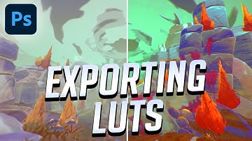 How to Export a LUT in Photoshop