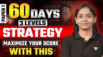 🎯UGC NET December 2024 Paper 1 |  60 days Three levels strategy | By Kanupriya Ma