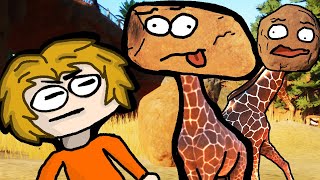 Meine Giraffe steckt mit dem Kopf in der Decke fest | #6 Planet Zoo