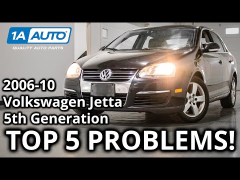 Top 5 Problems Volkswagen Jetta Sedan 5th Generation 2006-10