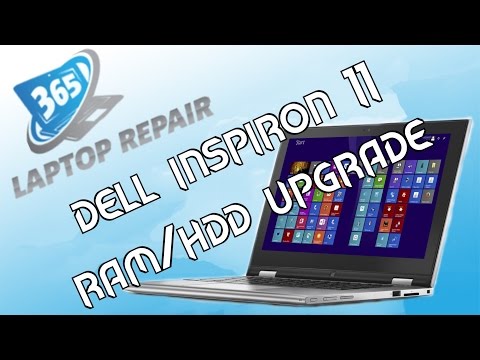 Dell Inspiron 11 3000 RAM/Memory/Hard Drive Upgrade