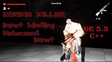 3. Input Bindings Enhanced Input for Character | Zombie Killer | Unreal 5.3 C++