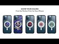 Apple iPhone 12/12 Pro &amp; 12 Pro Max printed Magsafe Back Case Cover