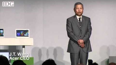 Computex 2012: Acer unveils hybrid tablet and ultrabooks with Windows 8