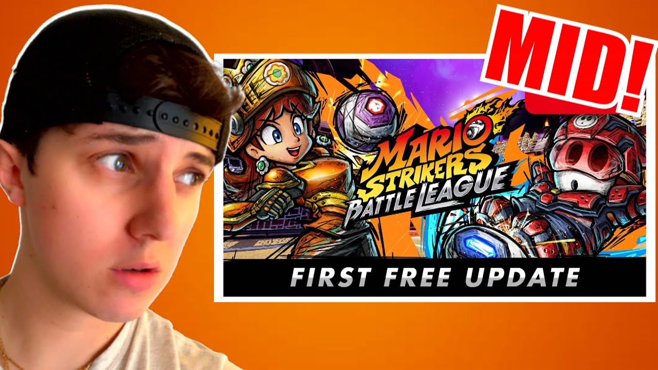 Is The Mario Strikers Battle League Free Update Mid...?