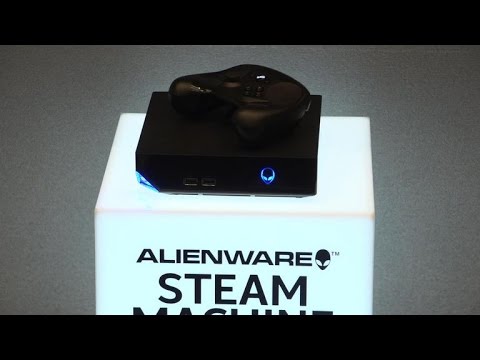 Alienware's Steam Machine comes to E3 2015: hands-on - YouTube