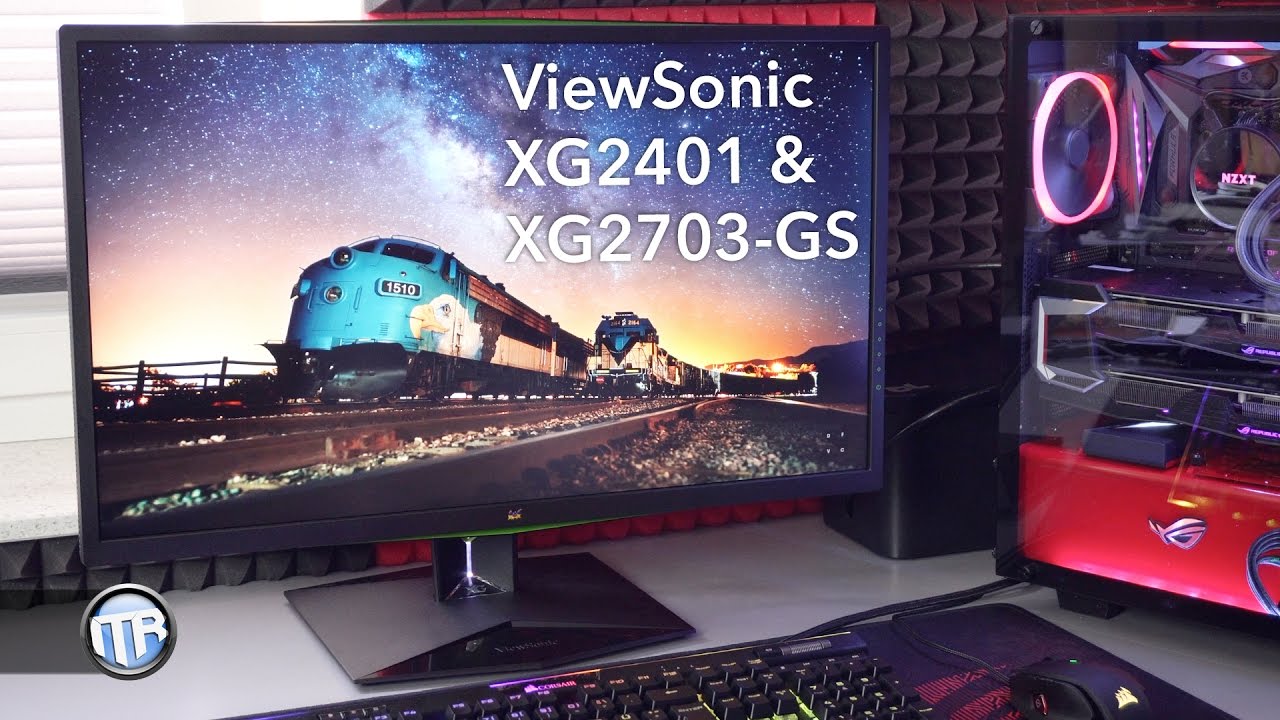 Gaming mit 144 & 165 Hz - ViewSonic XG2401 & XG2703-GS im Test! - YouTube