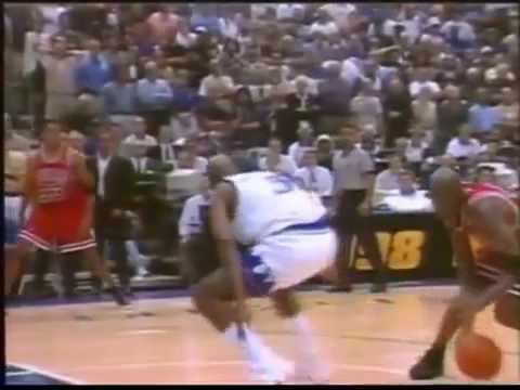 Michael Jordan, Finals 1998, Gara 6: ultimo minuto (Buffa & Tranquillo)