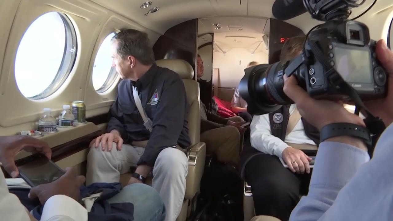 Gov. Roy Cooper visits storm-affected areas