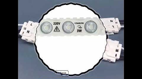 High voltage 110v 220v 3w led module high lumen smd 2835 outdoor led sign module light