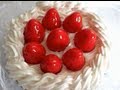 0011　スイーツデコ　イチゴケーキの作り方　Clay sweets decoration～Strawberry cake ～