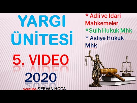 Video: Mahkemeler Nelerdir