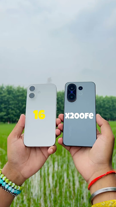 Vivo x200 fe vs iPhone 16 camera test 🔥