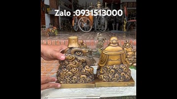 Thần Tài Thổ Địa Bằng Đồng #đồcổcầnthơ #automobile #đồcổ