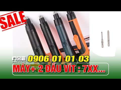 Video Mua hàng online, trên tay bộ tua vit điện đa năng cực... - youtube