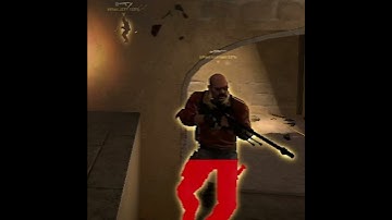 Amazing 1 v 5 clutch😱😱 in csgo / #shorts