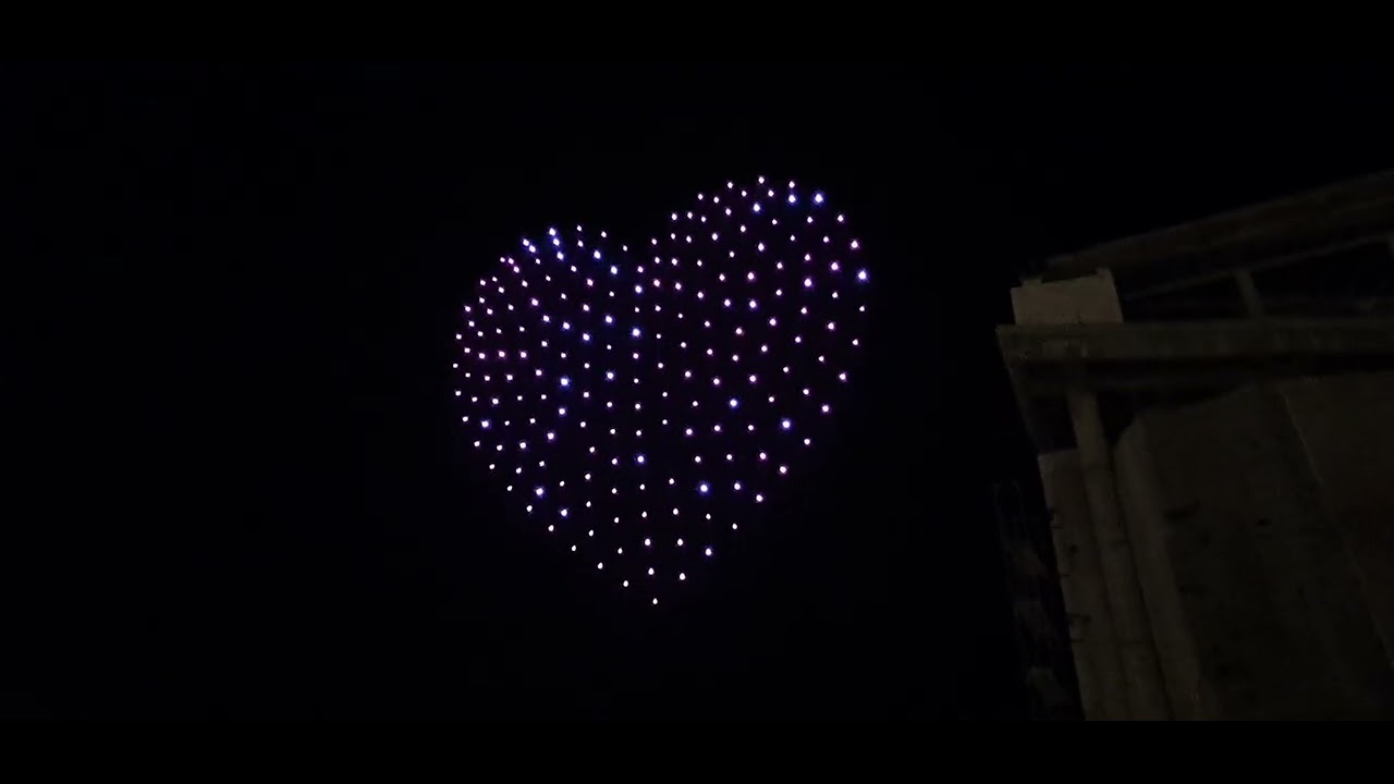 Drone show at Constanta Days 2023