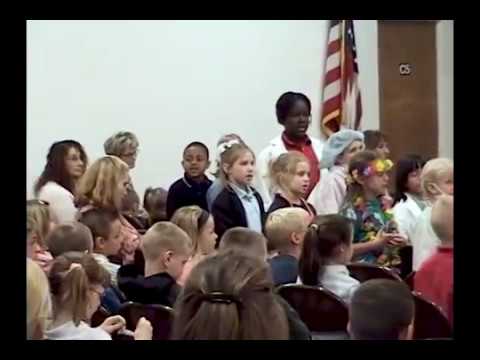 Hesperia Christian School (2005) 1st Grade Class Chapel Program - Full Show