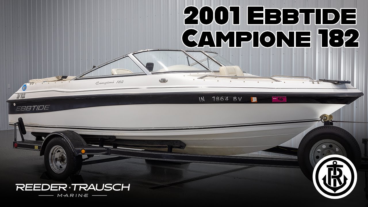 2001 Ebbtide Campione 182 Reeder Trausch Marine Boats for Sale