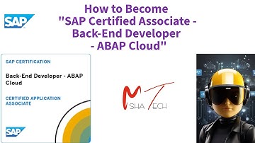 How to Become "SAP Certified Associate - Back-End Developer - ABAP Cloud"