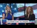 Julia Miller shares stories from this year’s Honor Flight Tallahassee