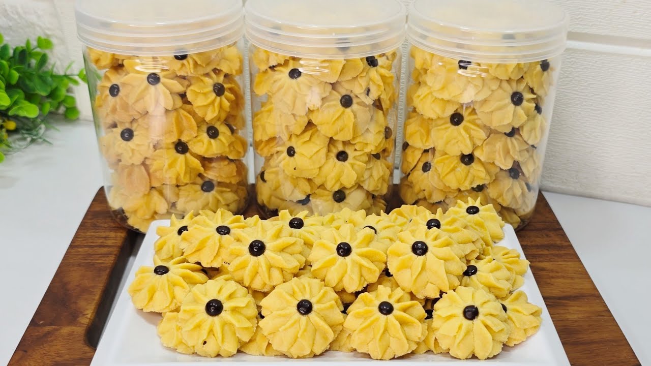 Resep Kue Semprit susu sajian lebaran jadul yang  paling di cari 