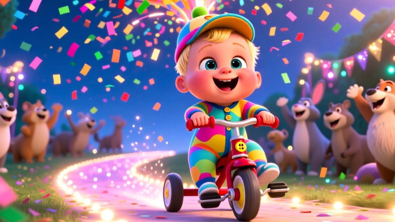 Pedal Pedal Trike 🚲 Tricycle Song for Babies & Toddlers