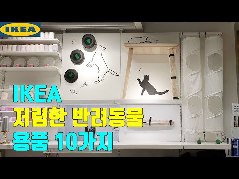 [IKEA] 저렴한 반려동물 용품 10가지를 추천해 드립니다~