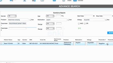 Meaningful Use: Patient Lists (Combine) - enki EHR (NextServices)