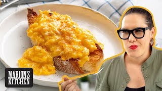 Best scrambled eggs EVER? ‍♀You tell me! Miso Butter Scrambled Eggs  Marion's Kitchen