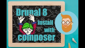 Install Drupal 8 with composer create