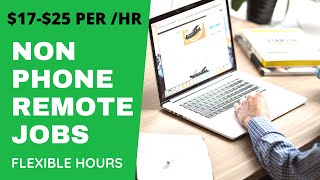 2 New Non Phone Work From Home Jobs| Hiring Now screenshot 2