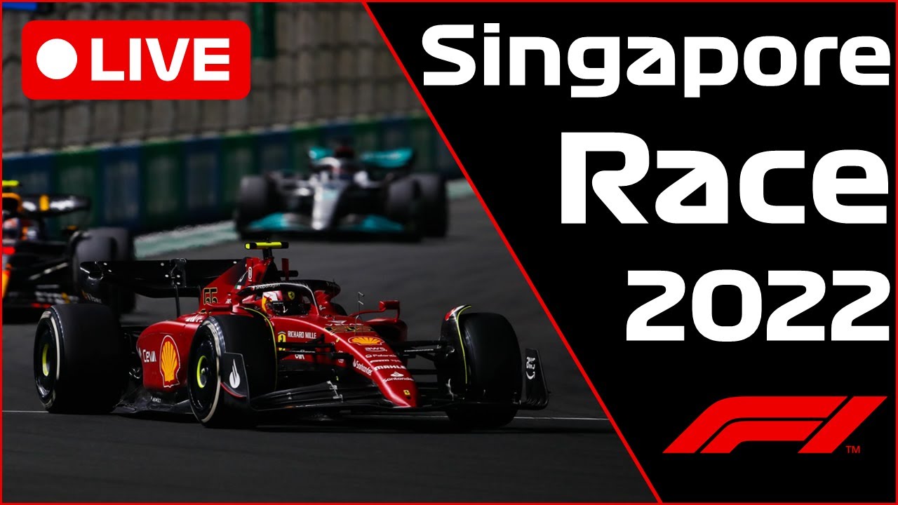 🔴F1 LIVE - Singapore GP RACE - Commentary + Live Timing