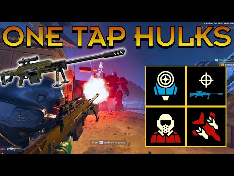 Helldivers 2 - close range AMR is SURPRISINGLY FUN against bots