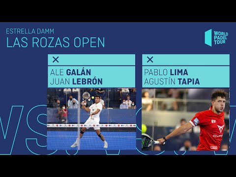 Resumen Semifinal Galán/Lebrón Vs Lima/Tapia  Estrella Damm Las Rozas Open