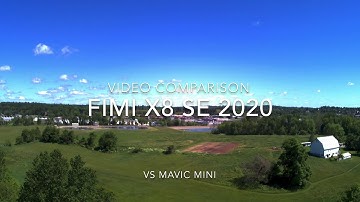 Fimi X8 SE 2020 vs Mavic Mini Video Comparison (6/12/20)